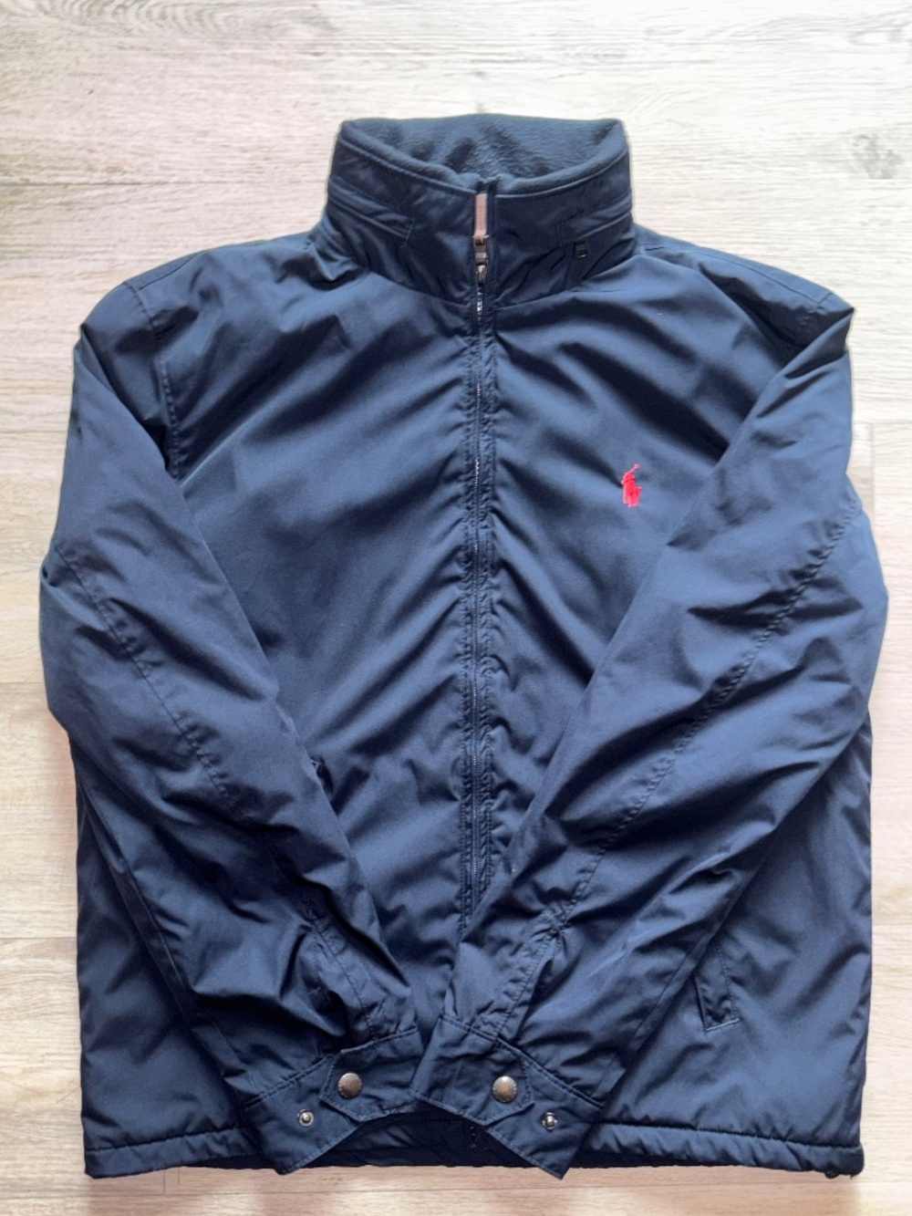 Vintage Polo Ralph Lauren Windbreaker Harrington Jacket Navy M
